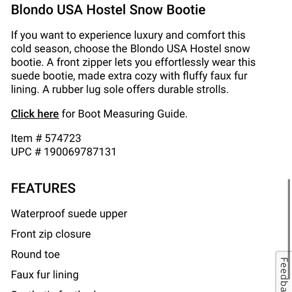 NEW $150 Blondo x Zappos Hostel Faux Fur ankle bootie women size 8.5 - Picture 3 of 7